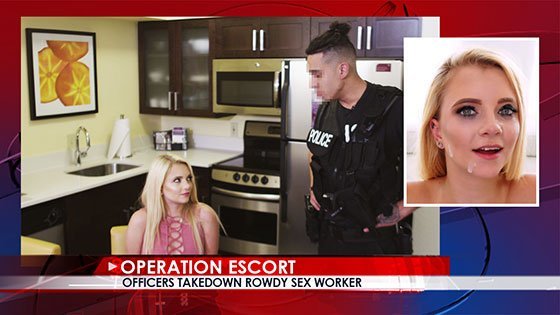 OperationEscort – Riley Star – Officers Takedown Rowdy Sex Worker, Perverzija.com OperationEscort – Riley Star – Officers Takedown Rowdy Sex Worker