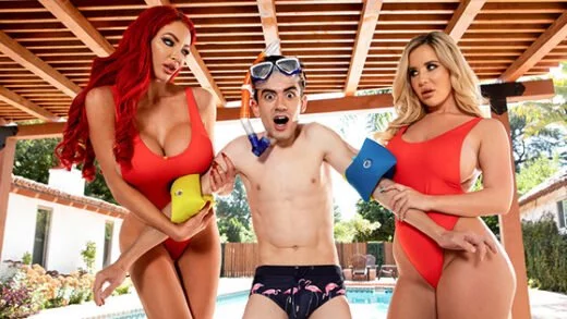 BrazzersExxtra – Nicolette Shea And Savannah Bond – Big Tits Save Lives