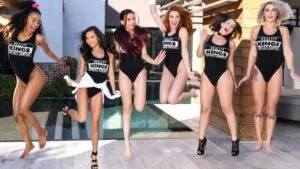 NubilesET &#8211; Gianna Dior, Lacy Lennon, Mackenzie Moss And Sabina Rouge &#8211; My Step Sisters Are Mean Girls