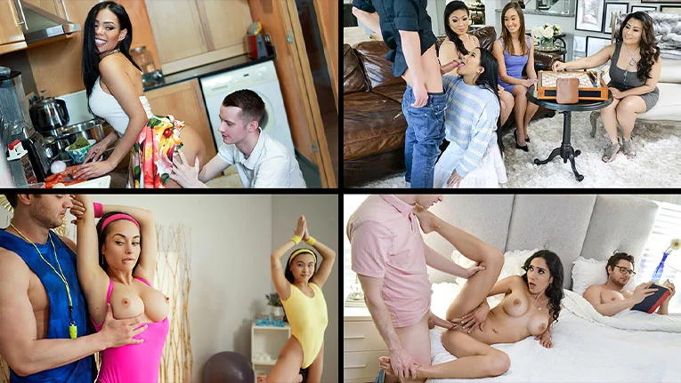 MylfSelects &#8211; Tia Cyrus, Victoria June, Kiara Lord And Robbin Banx &#8211; Hottest Freeuse Mylfs