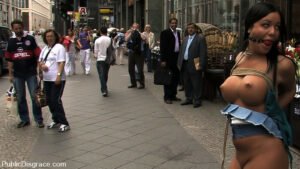 PublicDisgrace &#8211; Mona Wales And Liz Rainbow &#8211; Eager Blonde Nympho Needs All Her Holes Publicly Pounded
