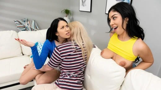 WeLiveTogether – Alex Coal And Queenie Sateen – Smothered By My Roommate’s Tits