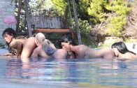 SugarBabesTV – Inna Innaki, Julia, Sofia Pavlidi And Rosa Rozita – Poolside Lesbian Sex Train