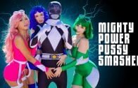 BFFs – Bianca Bangs, Khloe Kingsley And Laney Grey – Mighty Power Pussy Smashers