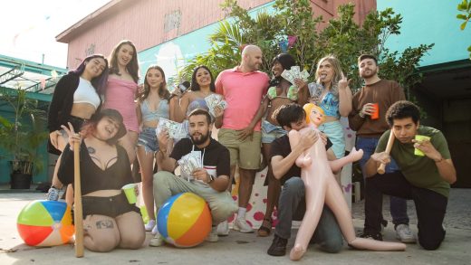 MoneyTalks – Lacey London, Mandy Waters, Macy Meadows And Krissy Knight – Block Party