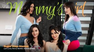 MommysGirl &#8211; Bridgette B, Melody Marks And Charlotte Sins &#8211; Stepmom&#8217;s Mind Games