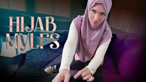 HijabMylfs &#8211; Kiki Daire &#8211; It Takes a Real Woman to Please Three Cocks At Once