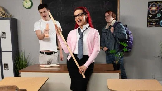 TransAngels – Foxxy – Getting D In Detention