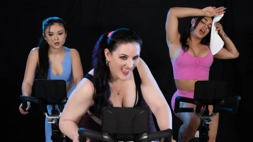 TransAngels – Lulu Chu And Eva Maxim – Spinning N’ Squirting