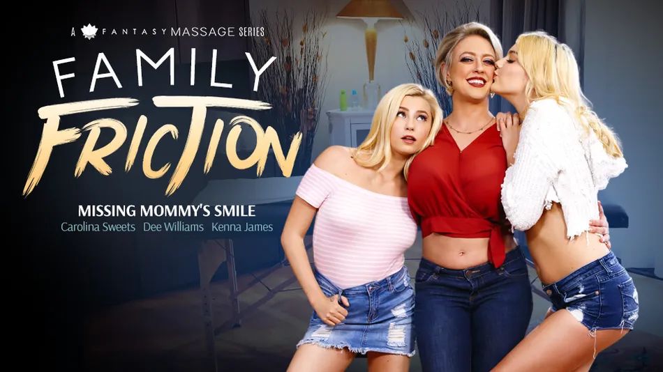 AllGirlMassage – Carolina Sweets, Dee Williams And Kenna James – Family Friction 4: Missing Mommy’s Smile, Perverzija.com AllGirlMassage – Carolina Sweets, Dee Williams And Kenna James – Family Friction 4: Missing Mommy’s Smile