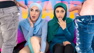 HijabHookup &#8211; Ruby Moon &#8211; Today&#8217;s Assignment: Form Teams and Get Your Dicks Sucked By Your Teacher