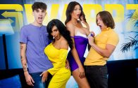 MomSwap – Desiree Dulce and Mia James – Hot Milfs Desiree Dulce & Mia James Take Their V-Cards on the Couch!