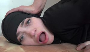 SexWithMuslims &#8211; Tina &#8211; Busty Bitch In Hijab Got A Hard Cock